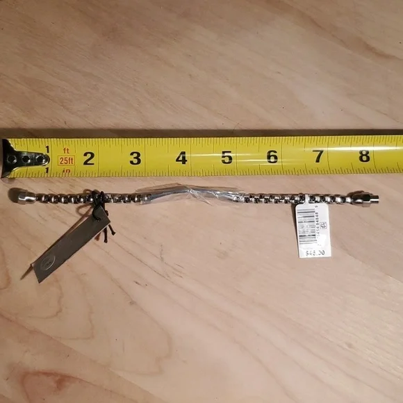 🧿SILVER TONE CHAIN LINK BRACELET - Picture 10 of 11